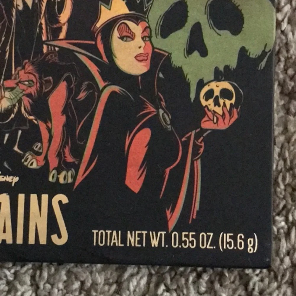 Disney Villains 12 Pan Eyeshadow Palette By Taste Beauty Makeup